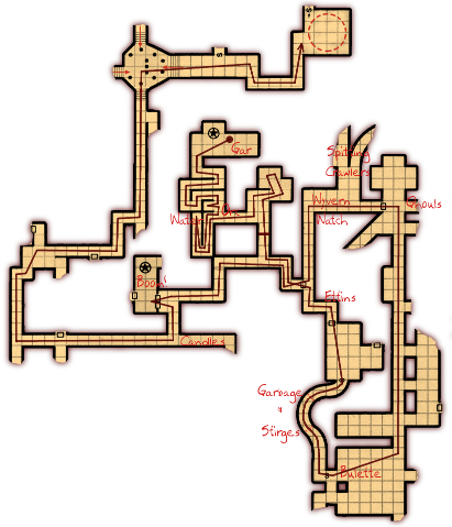 dungeon map