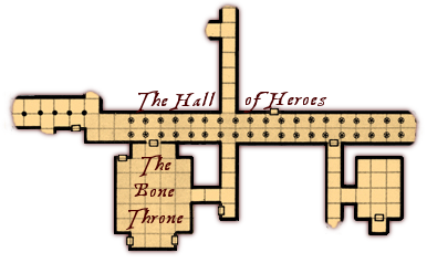 The Bone Throne map